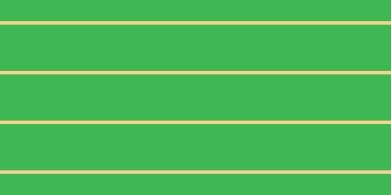 #00a11d (75%), #fcd393 horizontal lines, seven pixels wide, ninety-five pixels apart