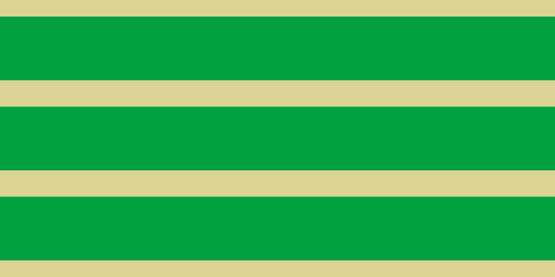 #00a13e, #dbd393 horizontal lines, thirty-eight pixels wide, ninety-two pixels apart