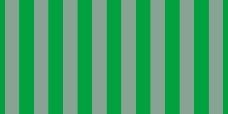 #00a13e, #88a393 vertical lines, fifty pixels wide, fifty-two pixels apart