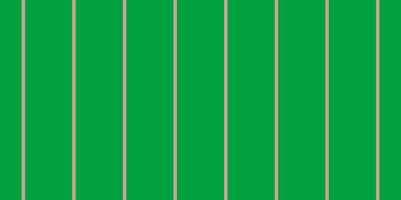 #00a13e, #caa393 vertical lines, seven pixels wide, ninety-four pixels apart