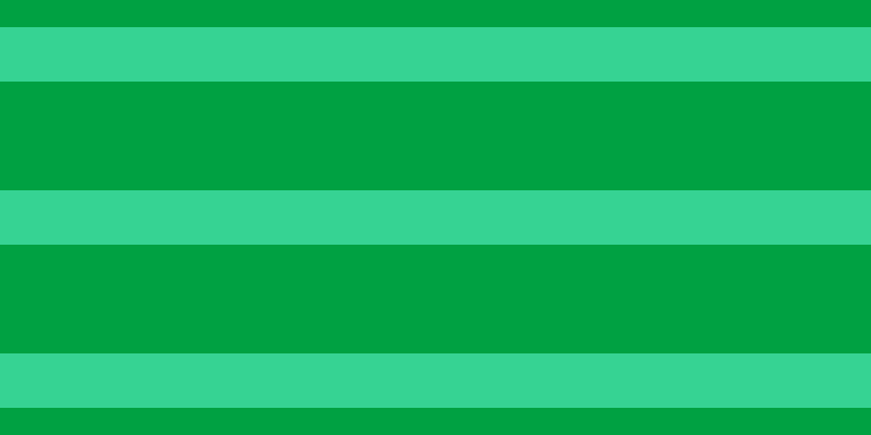 #00a142, #36d393 horizontal lines, fifty pixels wide, one hundred pixels apart