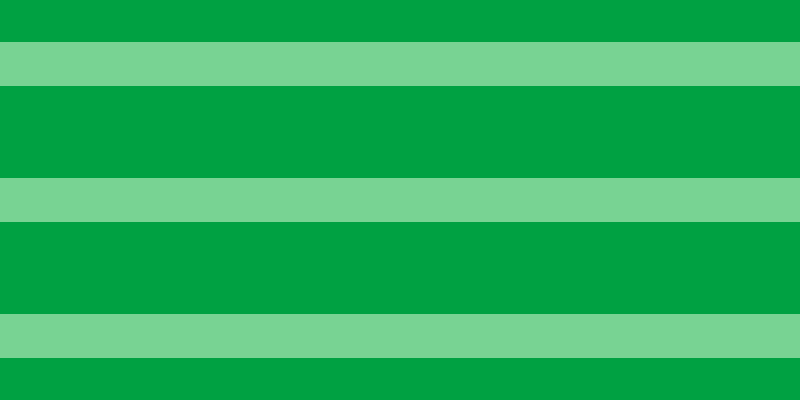 #00a142, #78d393 horizontal lines, forty-four pixels wide, ninety-two pixels apart