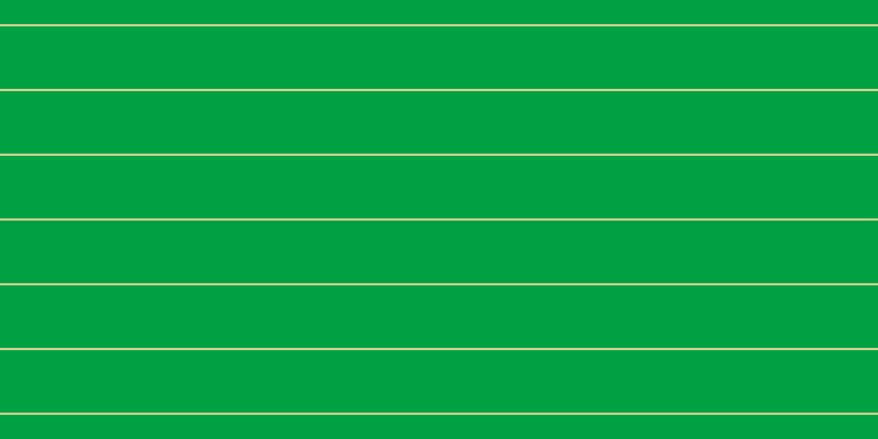 #00a142, #dbd393 horizontal lines, two pixels wide, fifty-seven pixels apart