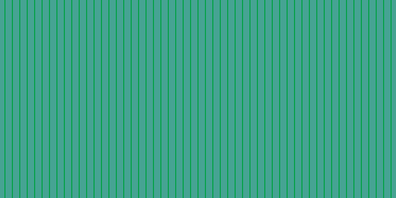 #00a142, #46a393 vertical lines, thirteen pixels wide, two pixels apart