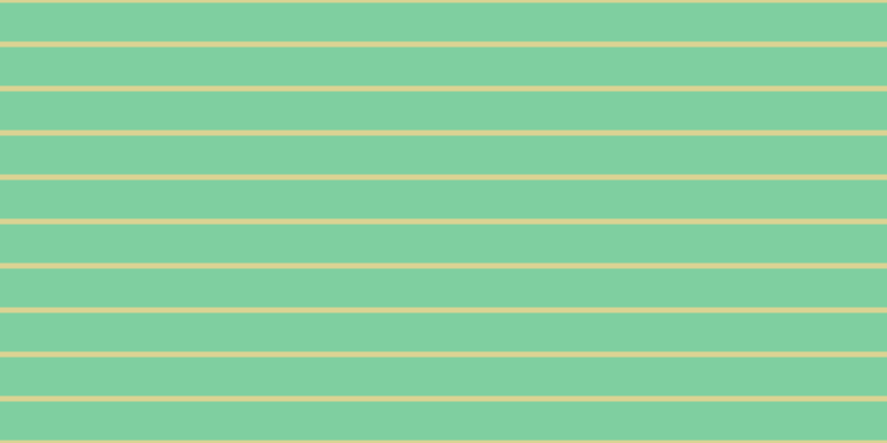 #00a142 (50%), #dbd393 horizontal lines, five pixels wide, thirty-five pixels apart