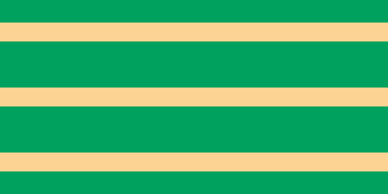 #00a15f, #fcd393 horizontal lines, thirty-nine pixels wide, ninety-five pixels apart