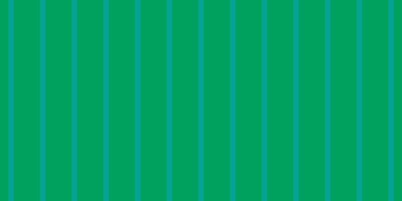 #00a15f, #04a393 vertical lines, eleven pixels wide, fifty-two pixels apart