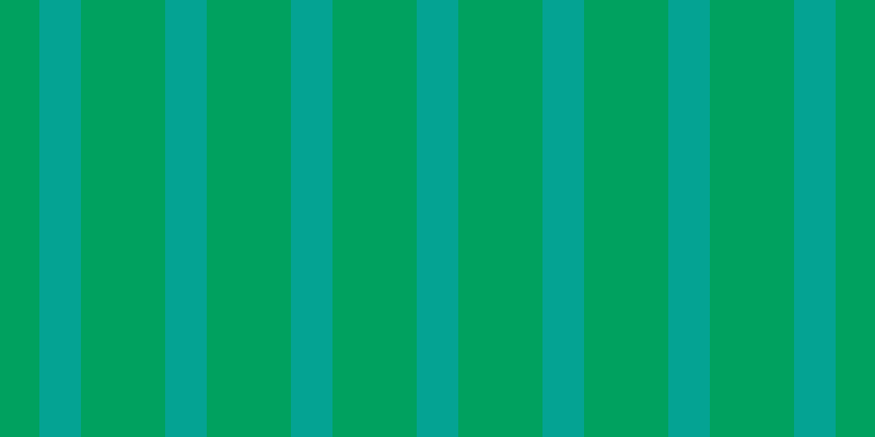 #00a15f, #04a393 vertical lines, thirty-eight pixels wide, seventy-seven pixels apart