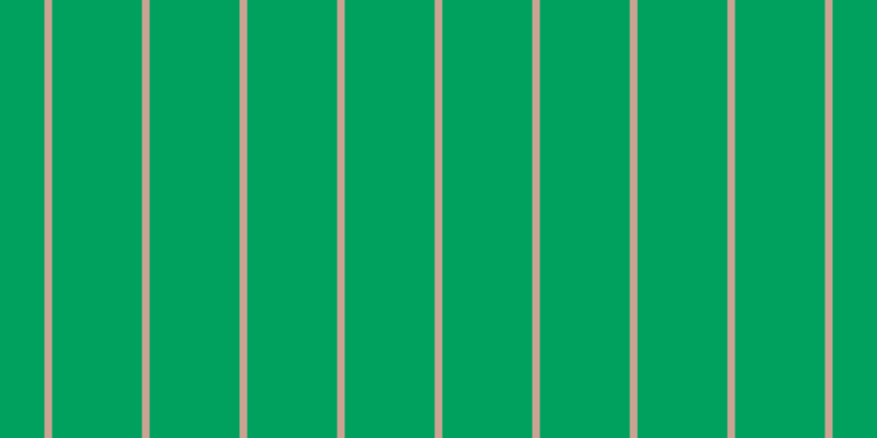 #00a15f, #caa393 vertical lines, seven pixels wide, eighty-two pixels apart
