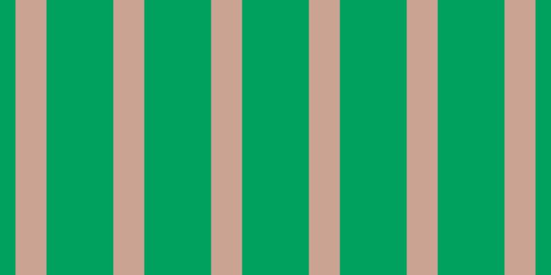 #00a15f, #caa393 vertical lines, forty-five pixels wide, ninety-seven pixels apart