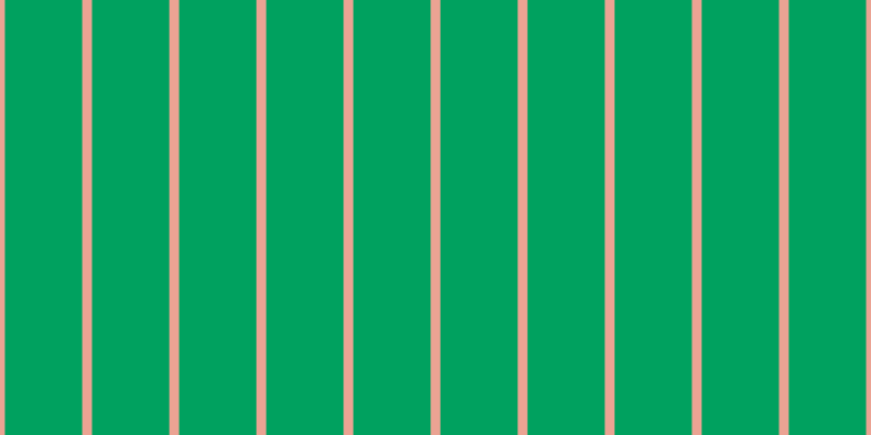 #00a15f, #eba393 vertical lines, nine pixels wide, seventy-one pixels apart