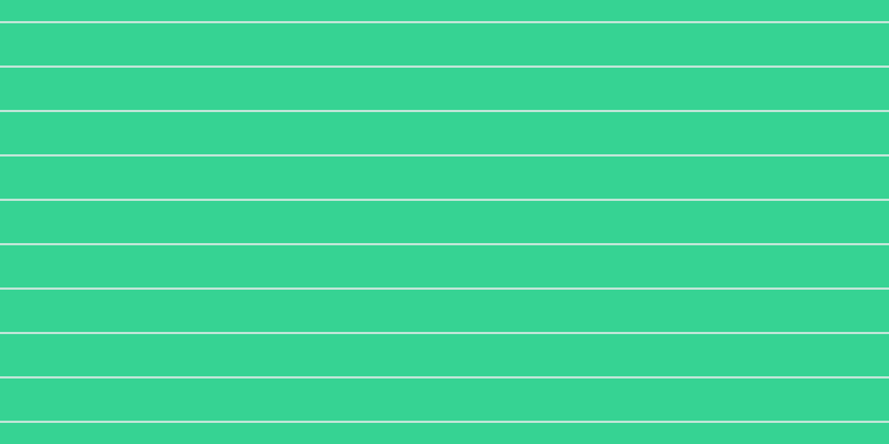 #00a15f (25%), #36d393 horizontal lines, thirty-eight pixels wide, two pixels apart