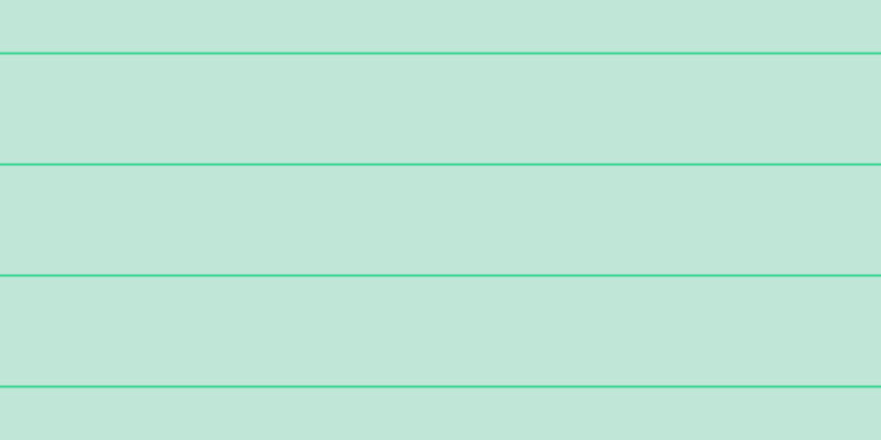 #00a15f (25%), #36d393 horizontal lines, two pixels wide, ninety-nine pixels apart