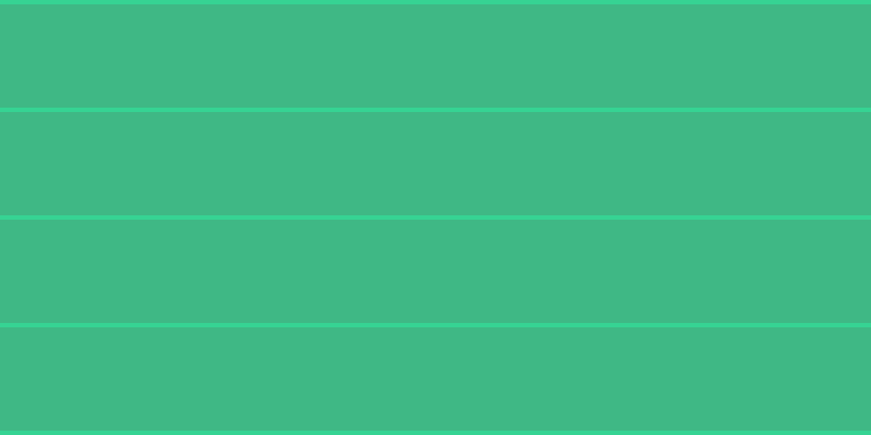 #00a15f (75%), #36d393 horizontal lines, four pixels wide, ninety-five pixels apart