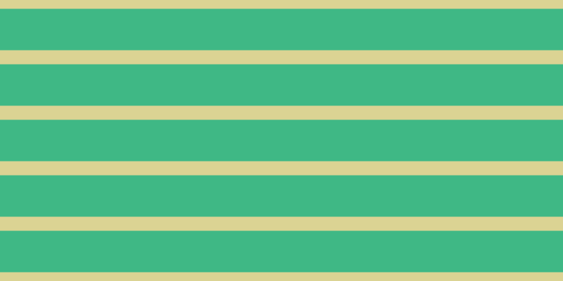 #00a15f (75%), #dbd393 horizontal lines, twenty pixels wide, fifty-nine pixels apart