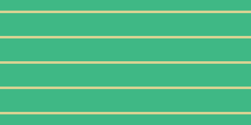 #00a15f (75%), #dbd393 horizontal lines, eight pixels wide, seventy-three pixels apart