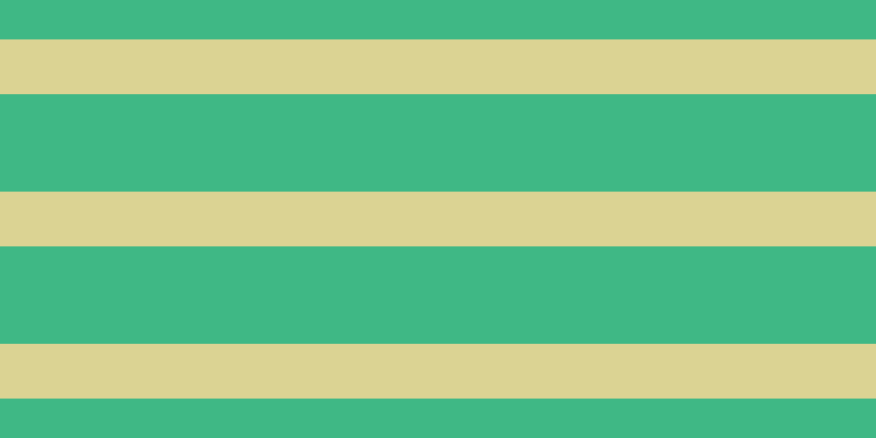 #00a15f (75%), #dbd393 horizontal lines, fifty pixels wide, eighty-nine pixels apart