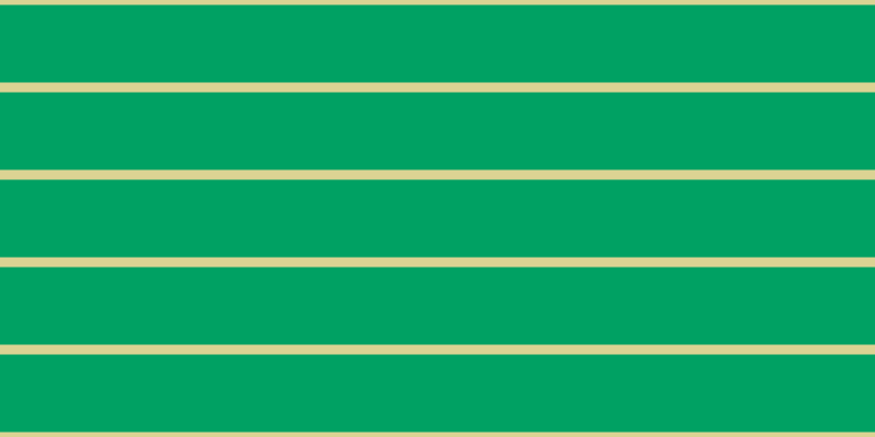 #00a163, #dbd393 horizontal lines, nine pixels wide, seventy-one pixels apart