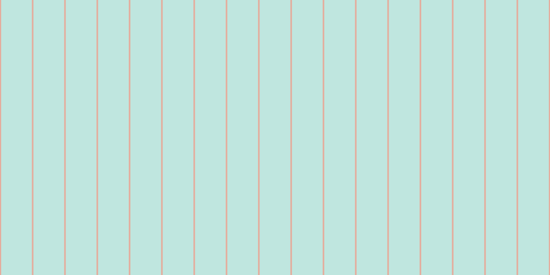 #00a180 (25%), #eba393 vertical lines, two pixels wide, forty-five pixels apart