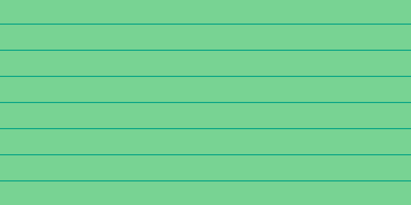 #00a184, #78d393 horizontal lines, forty-nine pixels wide, two pixels apart