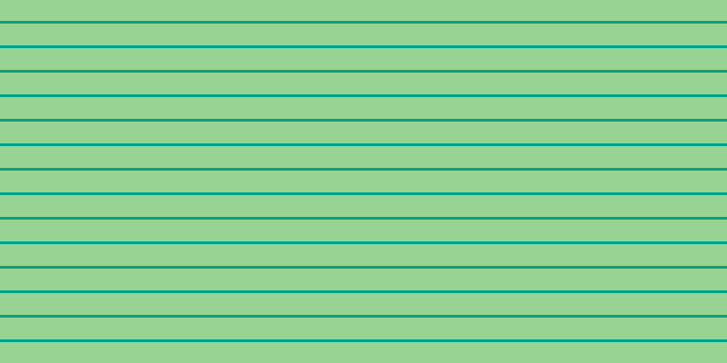 #00a184, #99d393 horizontal lines, twenty-four pixels wide, three pixels apart