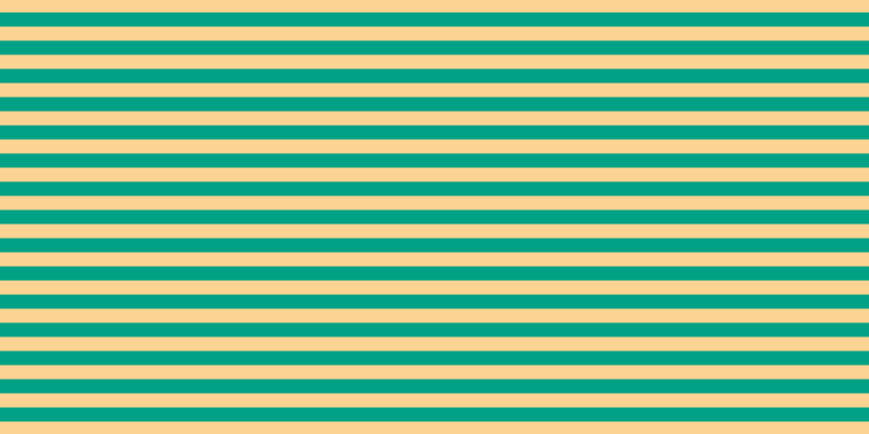 #00a184, #fcd393 horizontal lines, thirteen pixels wide, thirteen pixels apart