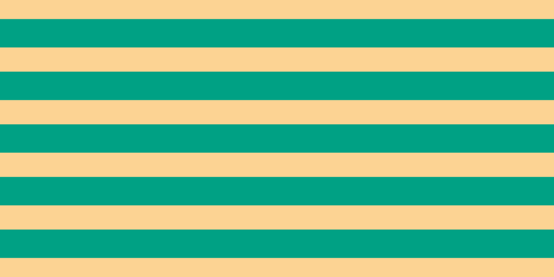 #00a184, #fcd393 horizontal lines, thirty-five pixels wide, forty-one pixels apart