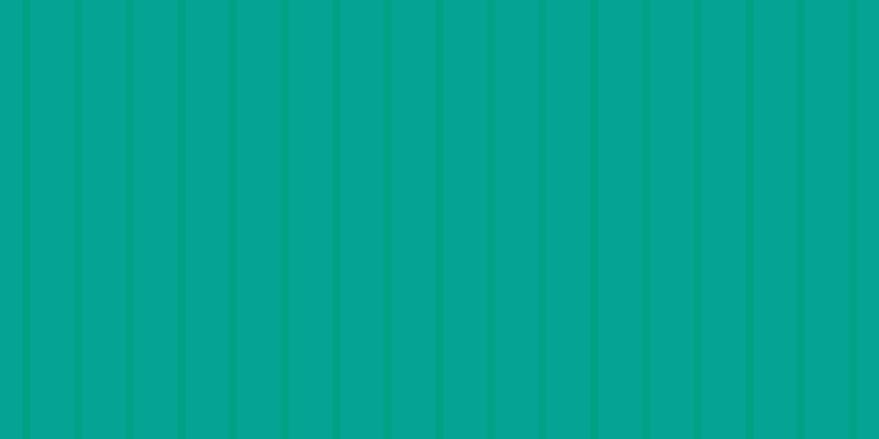 #00a184, #04a393 vertical lines, forty pixels wide, seven pixels apart