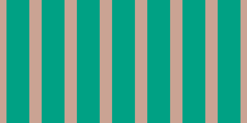#00a184, #caa393 vertical lines, forty pixels wide, seventy-four pixels apart