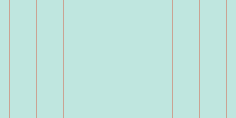 #00a184 (25%), #caa393 vertical lines, two pixels wide, ninety pixels apart