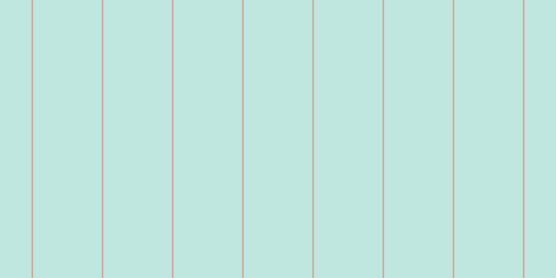 #00a184 (25%), #caa393 vertical lines, two pixels wide, ninety-nine pixels apart