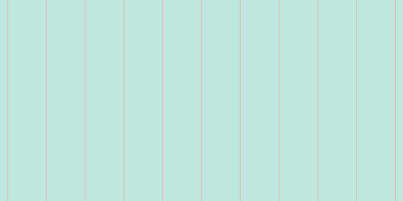 #00a184 (25%), #eba393 vertical lines, one pixels wide, seventy-six pixels apart