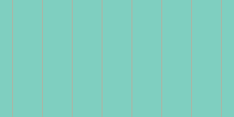 #00a184 (50%), #caa393 vertical lines, two pixels wide, one hundred pixels apart