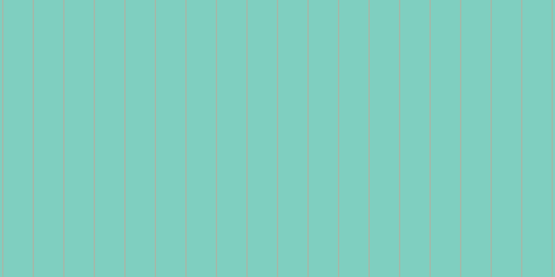 #00a184 (50%), #caa393 vertical lines, one pixels wide, forty-three pixels apart