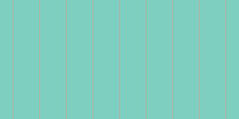 #00a184 (50%), #caa393 vertical lines, two pixels wide, eighty-seven pixels apart