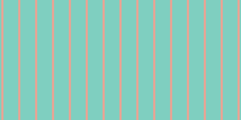 #00a184 (50%), #eba393 vertical lines, seven pixels wide, forty-nine pixels apart