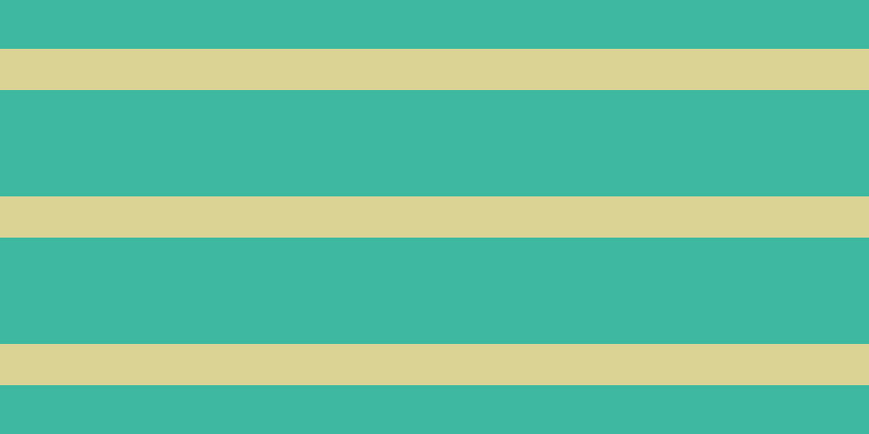 #00a184 (75%), #dbd393 horizontal lines, thirty-eight pixels wide, ninety-eight pixels apart