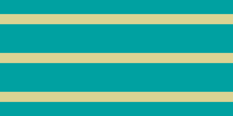 #00a1a1, #dbd393 horizontal lines, thirty-five pixels wide, ninety-nine pixels apart