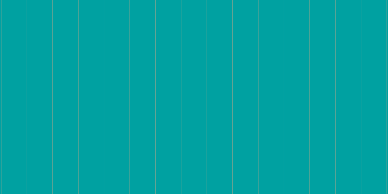 #00a1a1, #67a393 vertical lines, one pixels wide, fifty-two pixels apart