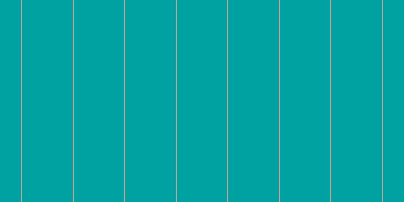 #00a1a1, #caa393 vertical lines, two pixels wide, one hundred pixels apart