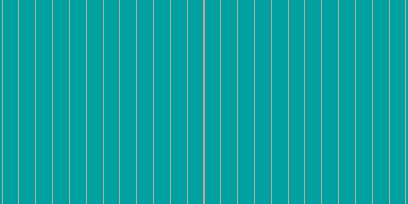 #00a1a1, #caa393 vertical lines, two pixels wide, thirty-one pixels apart