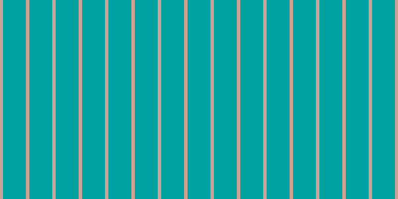 #00a1a1, #caa393 vertical lines, seven pixels wide, forty-six pixels apart