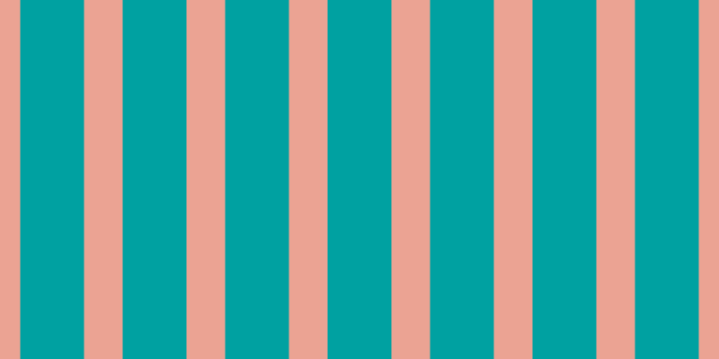 #00a1a1, #eba393 vertical lines, forty-three pixels wide, seventy-one pixels apart