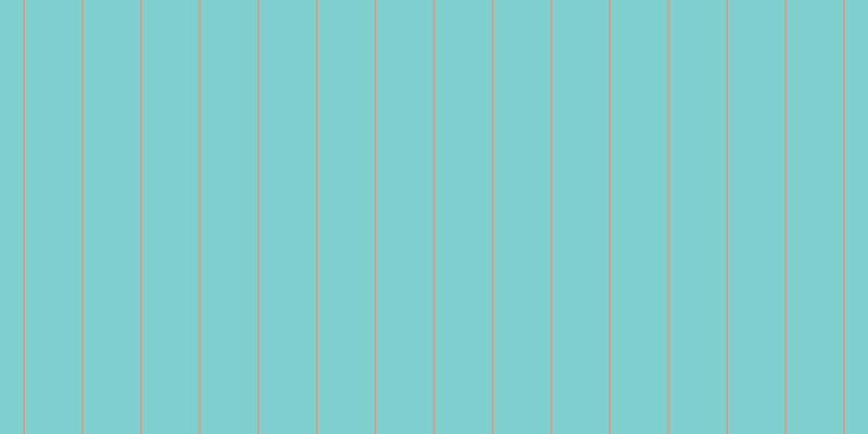 #00a1a1 (50%), #caa393 vertical lines, two pixels wide, fifty-two pixels apart