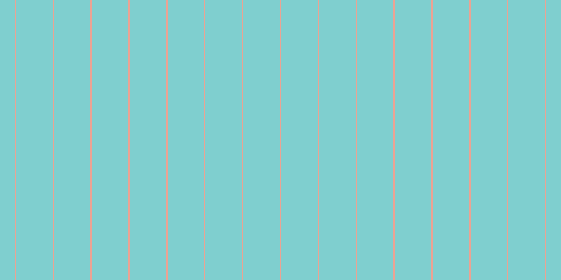 #00a1a1 (50%), #eba393 vertical lines, two pixels wide, fifty-two pixels apart