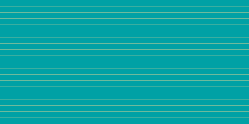 #00a1a5, #dbd393 horizontal lines, one pixels wide, nineteen pixels apart