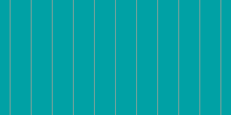 #00a1a5, #caa393 vertical lines, two pixels wide, seventy-one pixels apart