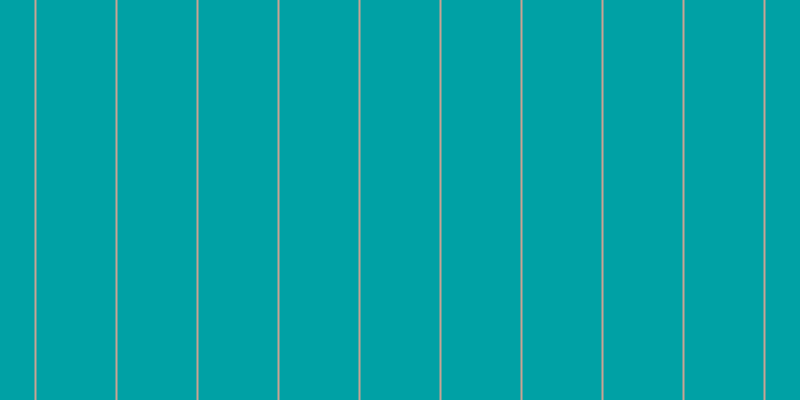 #00a1a5, #caa393 vertical lines, two pixels wide, seventy-nine pixels apart