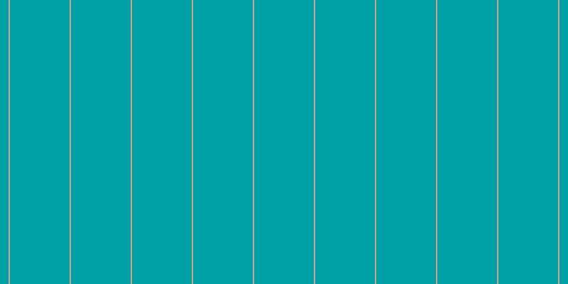 #00a1a5, #caa393 vertical lines, two pixels wide, eighty-four pixels apart