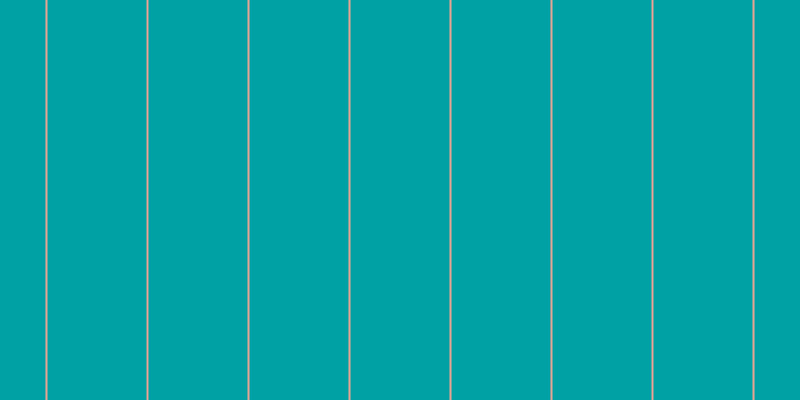 #00a1a5, #eba393 vertical lines, two pixels wide, ninety-nine pixels apart